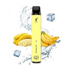Одноразовая электронная сигарета PUFF BAR XXL (1600 затяжек) Банан-холодок