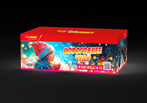 СС7040 Салют Новогоднее чудо (0,6"х148) 1/2/1 веерный эффект