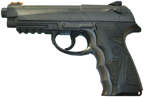 Пистолет пневматический "Borner" Sport 306М, кал. 4,5 мм (до 3 Дж)