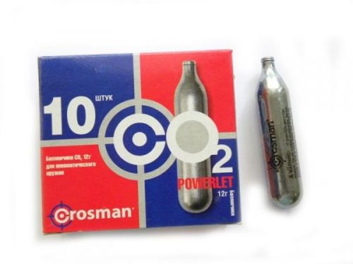 Баллончики в коробке "Crosman" СО2 12 г