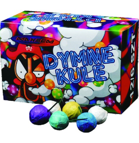 MA0508 Петарда "DYMNE KULE/Дымные шарики" 20/12/6
