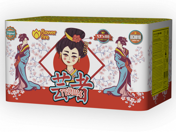 ОС8810 Салют "Гейша" (1,1"х88) 1/2/1