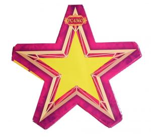 РС4360 Фонтан "Рубиновая звезда" 1/12/1 веер