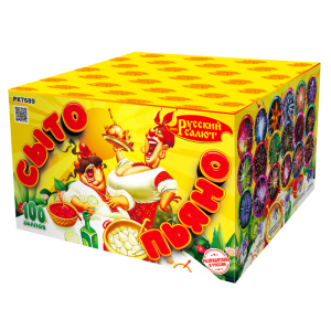 РК7689 Салют "Сыто-пьяно" (1,25"х100) модуль 1/1/1