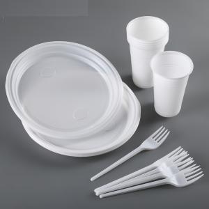 Набор "Пикник" (тарелка, стакан, вилка) на 6 персон