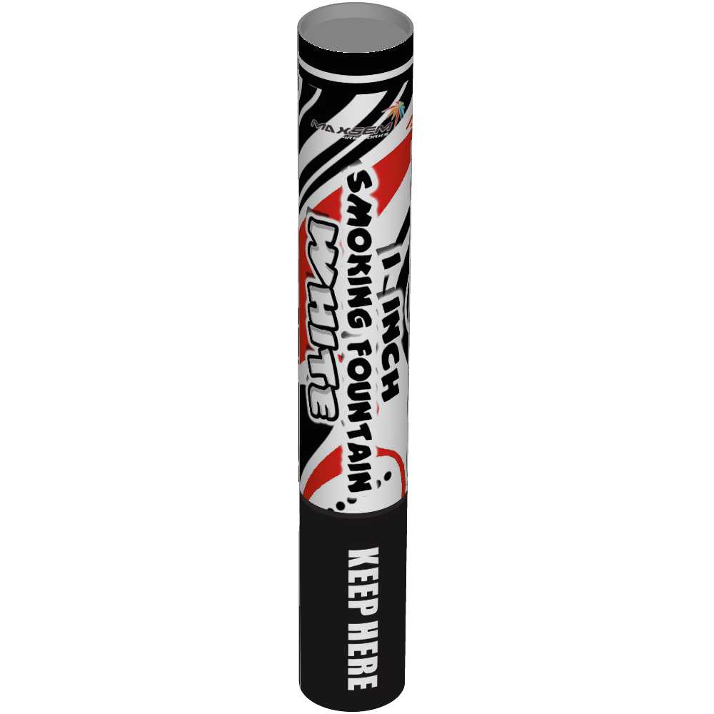 MA0511/W Дымовой фонтан Белый (фитиль, 60 сек) 1/40/5