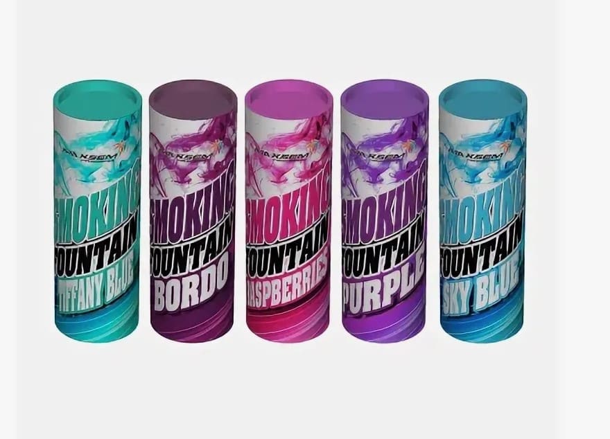 MA0509/mix2 (тиффани, бордовый, малиновый, фиолетовый, голубой) (фитиль, 30-45 сек) 1/30/5