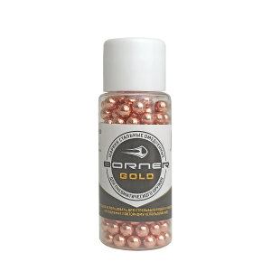 Шарик омедненный Borner Gold банка (250 шт) 1/160/1