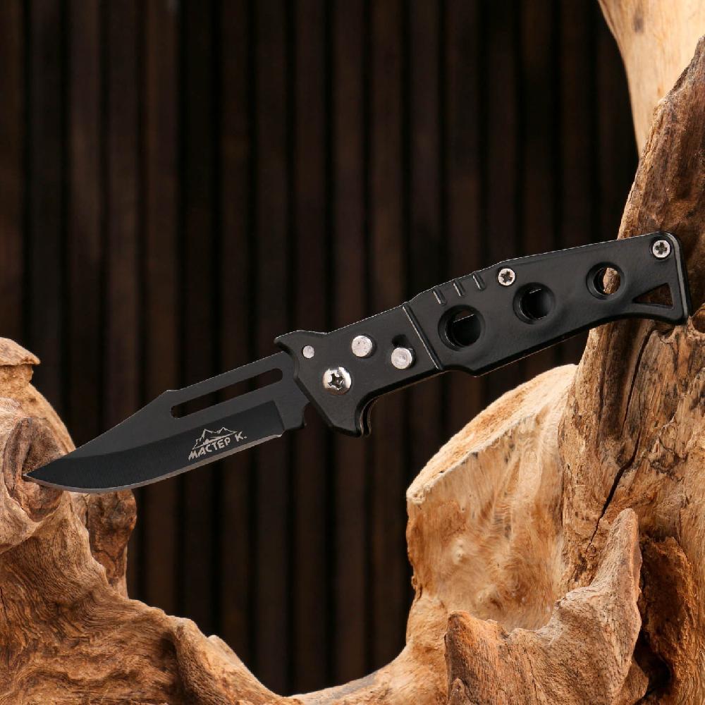 7187177 Нож складной, Пиранья 15,5см, клинок 65мм/1,1мм