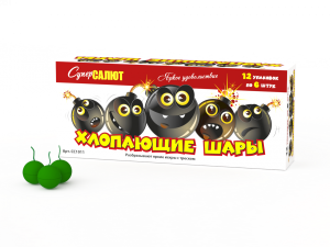 СС1011 Петарда &quot;Хлопающие шары&quot; 16/12/6