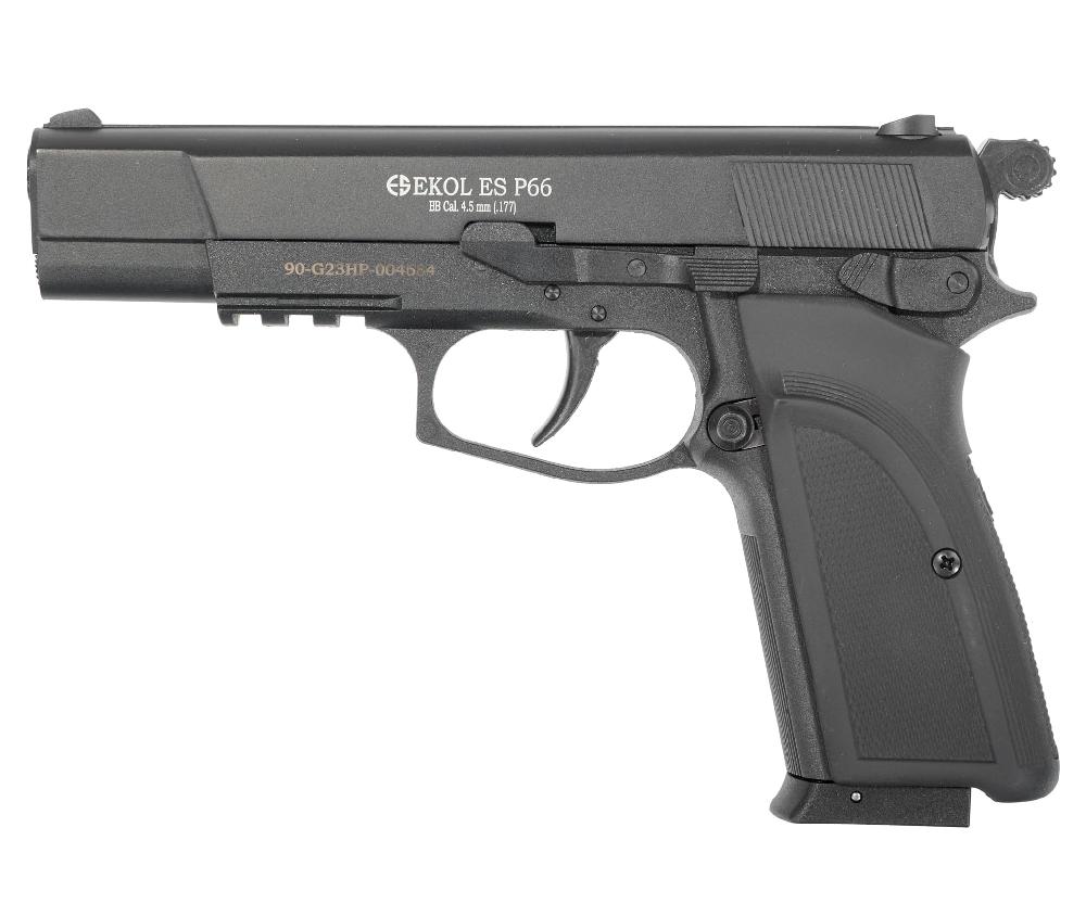Пистолет пневматический "EKOL ES" Р66 Black, (метал) кал. 4,5 мм (до 3 Дж)