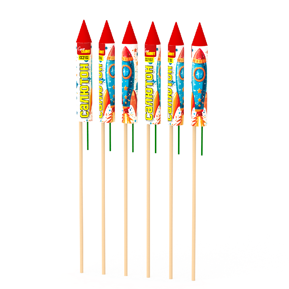 СС2102 Ракета Салютон 72/6