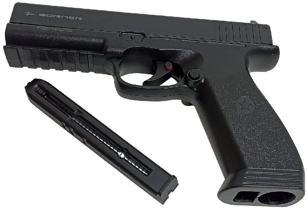 Пистолет пневматический "Borner" 17, кал. 4,5 мм 