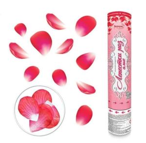 8230LR-N Пневмохлопушка Лепестки роз алые 30 см