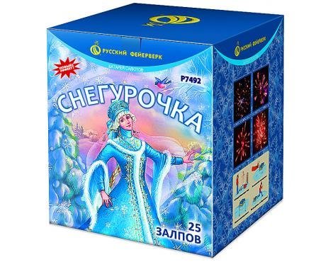 Р7492 Салют "Снегурочка" (1,0"х25) 1/12/1