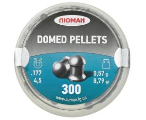 Пуля пневм. &quot;Domed pellets&quot; 4,5 мм, 0,57г. (300 шт) 1/60/1