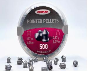 Пуля пневм. &quot;Pointed pellets&quot; 4,5 мм, 0,57г. (500 шт) 1/36/1