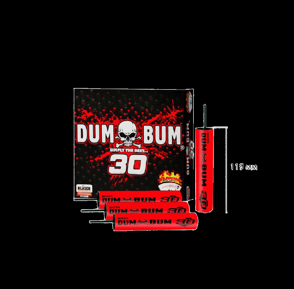 В031 Петарда DUM BUM-30 D-26мм N-12 1шт.