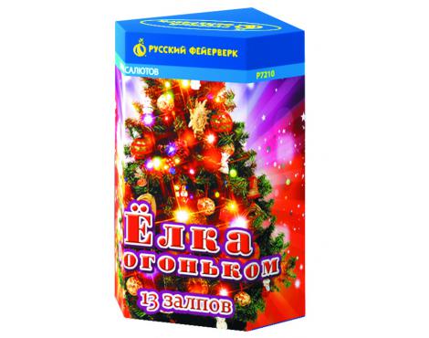 Р7210 Салют "Ёлка с огоньком" (0,8"х13) 1/24/1