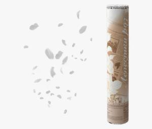 8230LR-W Пневмохлопушка Лепестки роз белые 30 см