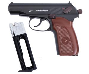 Пистолет пневматический "Borner" РМ49, (Blowback) кал. 4,5 мм (до 3 Дж)