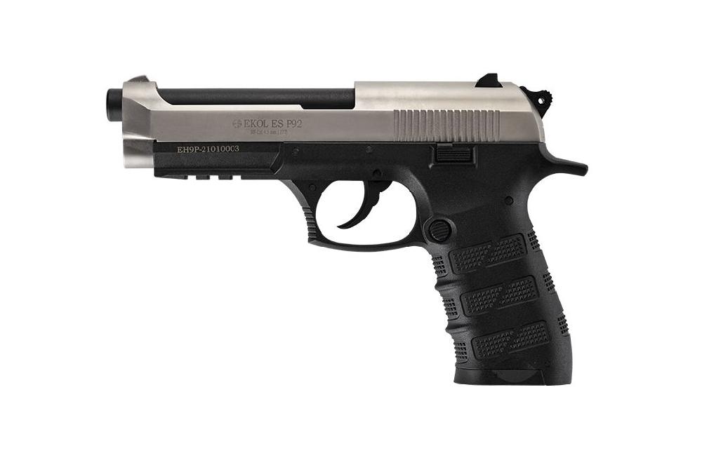 Пистолет пневматический "EKOL ES" P92 Black, (метал) кал. 4,5 мм (до 3 Дж)