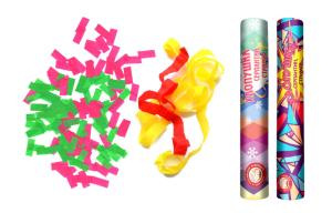 Хлопушка 200 мм (серпантин+стример) 1/10/25