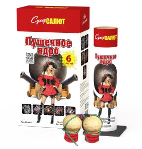 СС6600 Фестивальный шар &quot;Пушечное ядро&quot; (2&quot;х6) 1/12/6