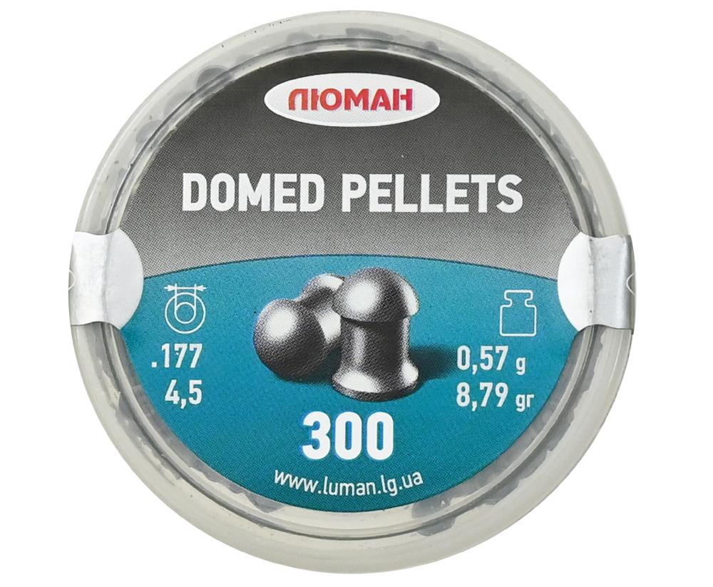 Пуля пневм. "Domed pellets" 4,5 мм, 0,57г. (300 шт) 1/60/1