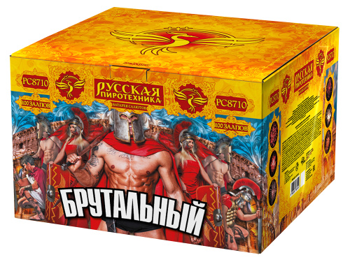 РС8710 Салют "Брутальный" (1,2"х100) 1/1/1 свист