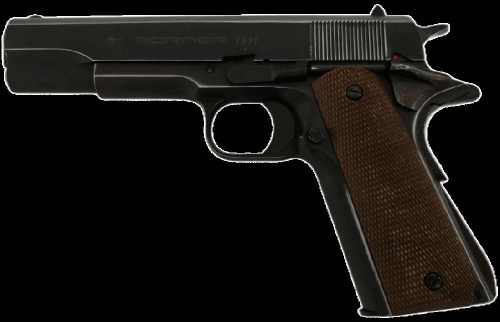 Пистолет пневматический "Borner" 1911 Blowback кал. 4,5 мм/Bbs