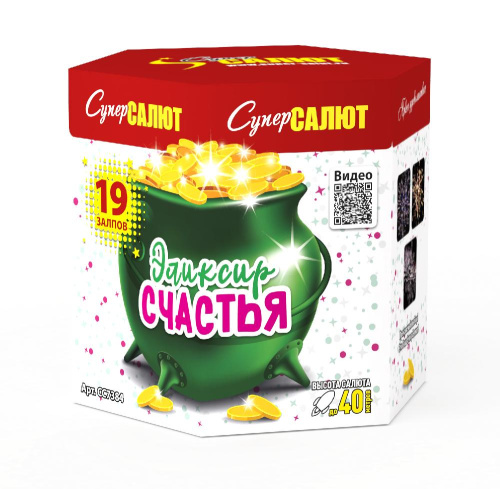 СС7384 Салют "Эликсир счастья" (1,0*19) 12/1 Модуль