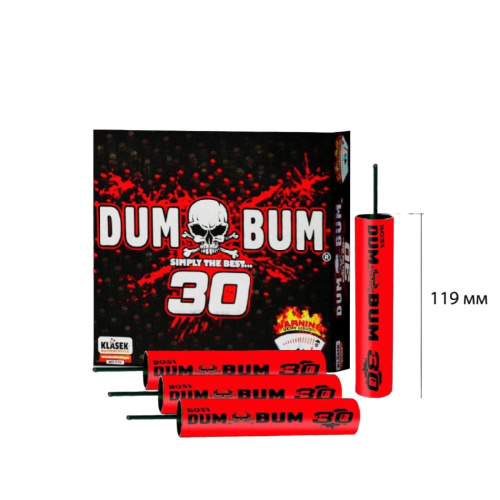 В031 Петарда DUM BUM-30 D-26мм N-12 1/60/4