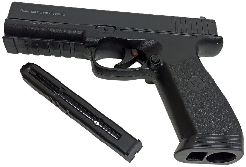 Пистолет пневматический "Borner" 17, кал. 4,5 мм 