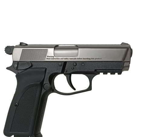 Пистолет пневматический "EKOL ES" Р66 FUME, (никель) кал. 4,5 мм (до 3 Дж)