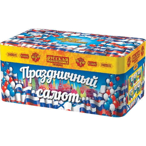РС6680 Салют "Праздничный салют" (0,8"х127) 1/1/1