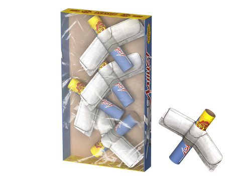 РС1447 Фейерверк летающий "Вертушка Ланцет" 1/36/4