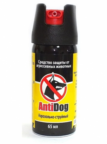 Баллон аэрозольный AntiDog" 65 мл (AС)