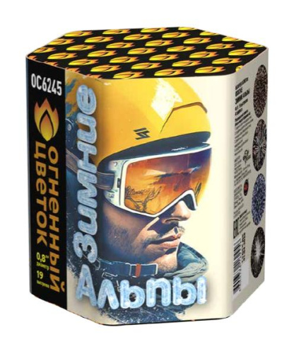 ОС6245 Салют "Зимние Альпы" (0,8"х19) 1/24/1